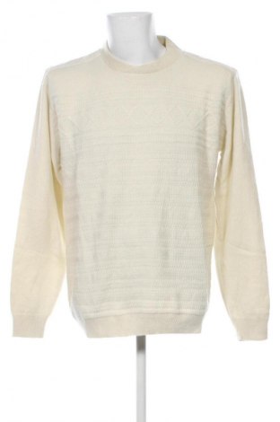Pánsky sveter  Angelo Litrico, Veľkosť XXL, Farba Kremová, Cena  17,95 €