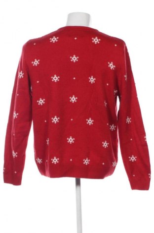 Pulover de bărbați Angelo Litrico, Mărime XL, Culoare Roșu, Preț 92,99 Lei