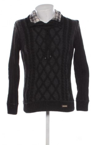 Męski sweter Cipo & Baxx, Rozmiar M, Kolor Szary, Cena 67,99 zł