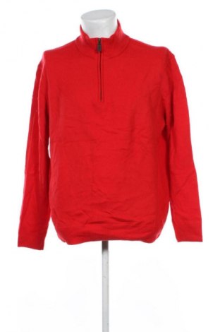 Męski sweter GAZMAN, Rozmiar XL, Kolor Czerwony, Cena 147,99 zł
