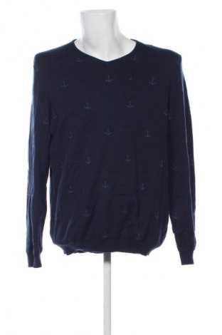 Férfi pulóver Hampton Republic, Méret L, Szín Kék, Ár 6 089 Ft