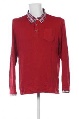 Pulover de bărbați Henson & Henson, Mărime L, Culoare Roșu, Preț 92,61 Lei