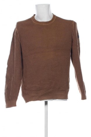 Męski sweter Lerros, Rozmiar L, Kolor Brązowy, Cena 58,99 zł