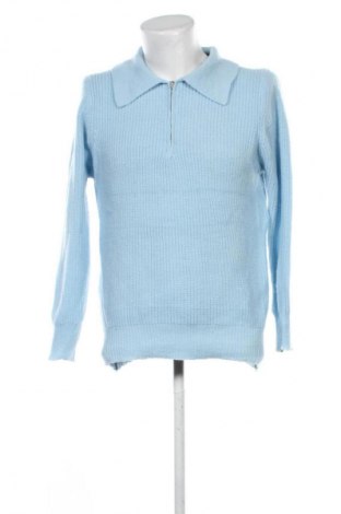 Męski sweter Manfinity, Rozmiar S, Kolor Niebieski, Cena 81,99 zł