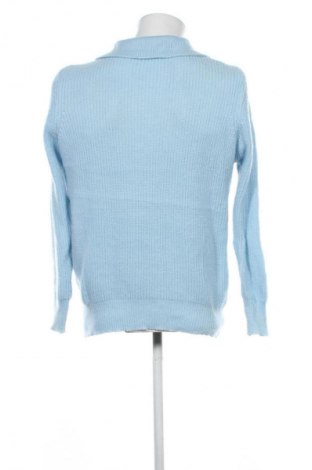 Męski sweter Manfinity, Rozmiar S, Kolor Niebieski, Cena 81,99 zł