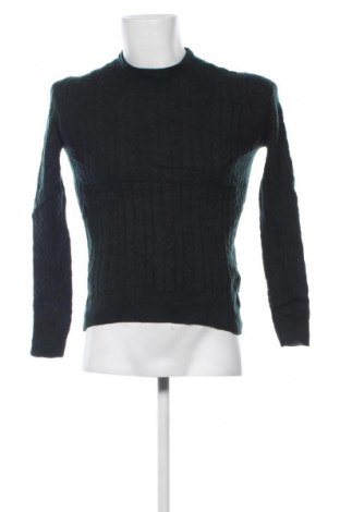 Мъжки пуловер Massimo Dutti, Размер S, Цвят Зелен, Цена 46,99 лв.
