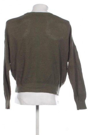 Męski sweter Pull&Bear, Rozmiar M, Kolor Zielony, Cena 65,99 zł