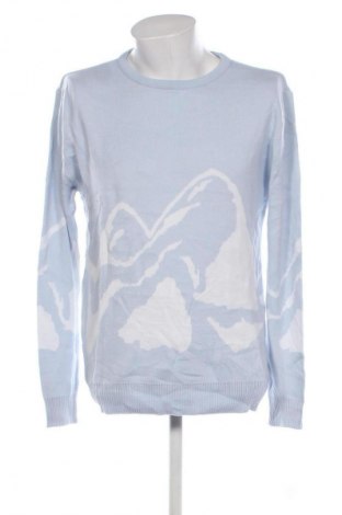 Herrenpullover Rainbow, Größe L, Farbe Blau, Preis 6,99 €