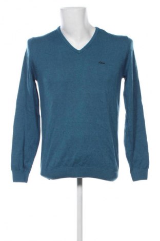 Pánsky sveter  S.Oliver, Veľkosť M, Farba Modrá, Cena  25,00 €