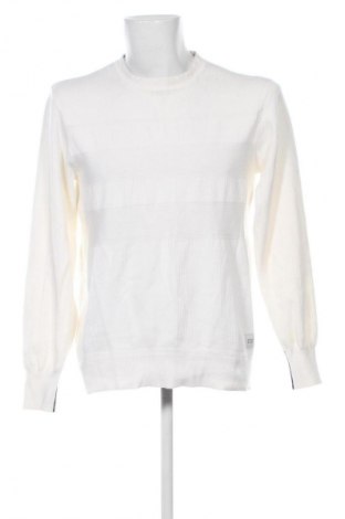 Herrenpullover Scotch & Soda, Größe L, Farbe Weiß, Preis 30,67 €