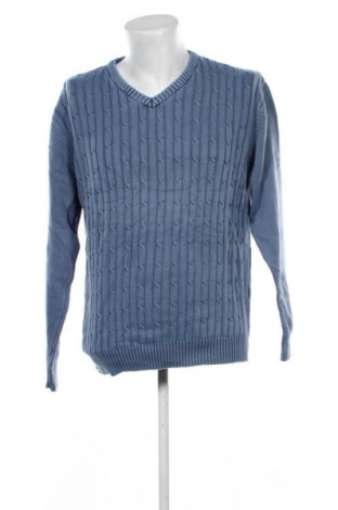 Мъжки пуловер Tailor & Son, Размер XL, Цвят Син, Цена 25,99 лв.