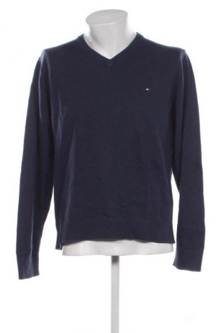 Męski sweter Tommy Hilfiger, Rozmiar L, Kolor Niebieski, Cena 263,99 zł