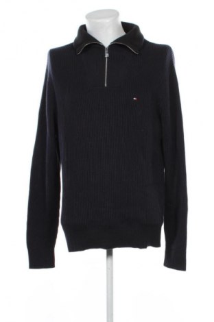 Pulover de bărbați Tommy Hilfiger, Mărime XL, Culoare Albastru, Preț 262,99 Lei