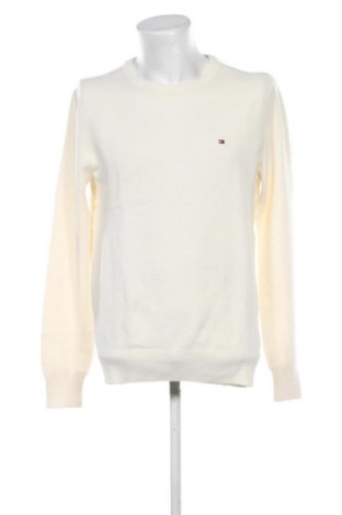 Herrenpullover Tommy Hilfiger, Größe M, Farbe Ecru, Preis 71,99 €