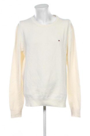 Herrenpullover Tommy Hilfiger, Größe XXL, Farbe Ecru, Preis 48,99 €