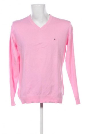 Pulover de bărbați Tommy Hilfiger, Mărime L, Culoare Roz, Preț 234,00 Lei