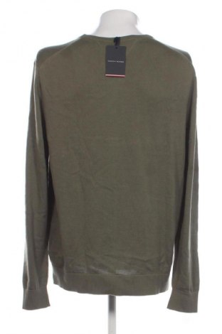 Pulover de bărbați Tommy Hilfiger, Mărime XXL, Culoare Verde, Preț 335,99 Lei