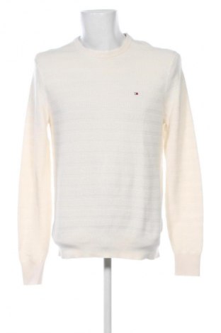 Ανδρικό πουλόβερ Tommy Hilfiger, Μέγεθος M, Χρώμα Εκρού, Τιμή 87,99 €