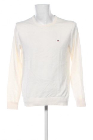 Herrenpullover Tommy Hilfiger, Größe L, Farbe Weiß, Preis 107,99 €