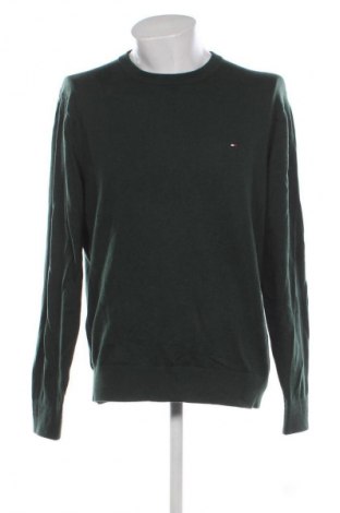 Pulover de bărbați Tommy Hilfiger, Mărime XL, Culoare Verde, Preț 234,00 Lei