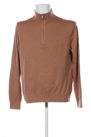 Herrenpullover Tommy Hilfiger, Größe XL, Farbe Braun, Preis 102,99 €
