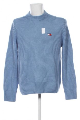 Herrenpullover Tommy Jeans, Größe L, Farbe Blau, Preis 78,99 €