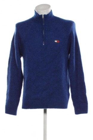 Ανδρικό πουλόβερ Tommy Jeans, Μέγεθος M, Χρώμα Μπλέ, Τιμή 80,99 €