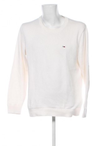 Ανδρικό πουλόβερ Tommy Jeans, Μέγεθος XL, Χρώμα Λευκό, Τιμή 64,99 €