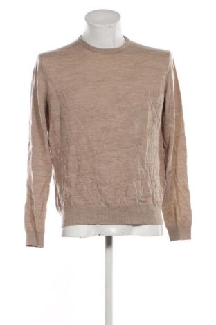 Мъжки пуловер Unbranded, Размер M, Цвят Бежов, Цена 23,99 лв.