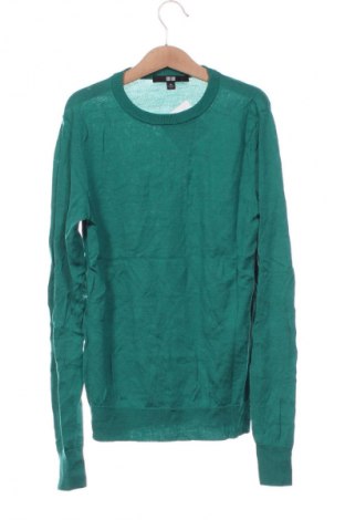 Męski sweter Uniqlo, Rozmiar XS, Kolor Zielony, Cena 66,99 zł