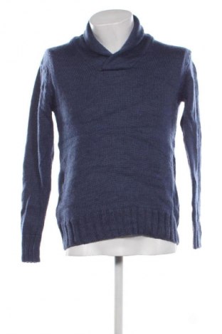 Herrenpullover WoolOvers, Größe S, Farbe Blau, Preis 15,99 €