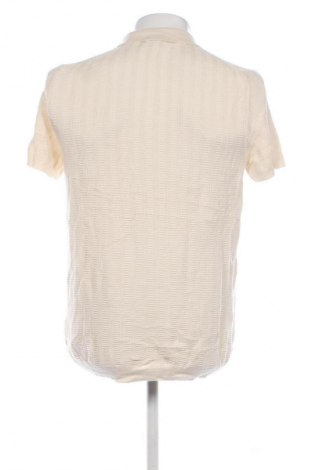 Pulover de bărbați Zara, Mărime L, Culoare Ecru, Preț 98,99 Lei