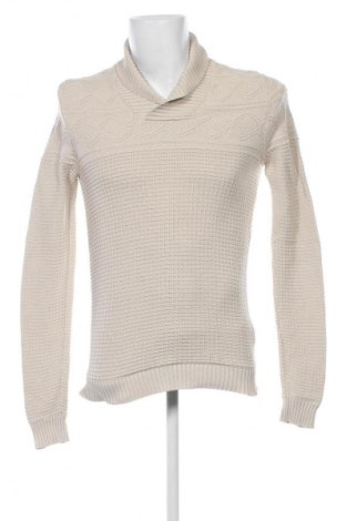 Męski sweter Zara, Rozmiar M, Kolor Beżowy, Cena 51,99 zł