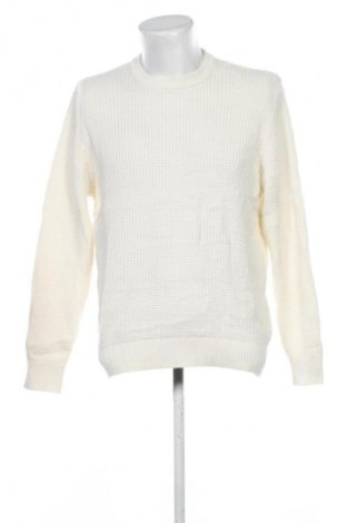 Męski sweter Zara, Rozmiar L, Kolor ecru, Cena 84,99 zł