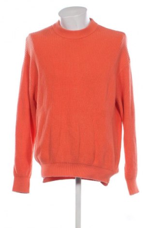 Herrenpullover Zara, Größe M, Farbe Orange, Preis 16,37 €