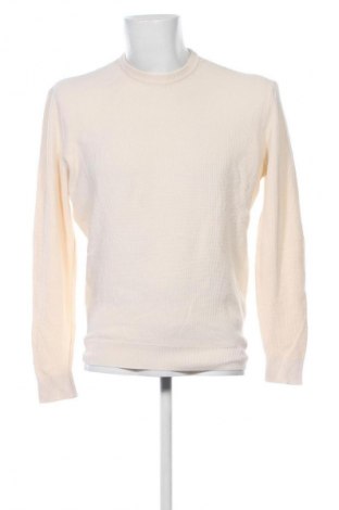 Ανδρικό πουλόβερ Zara, Μέγεθος L, Χρώμα Εκρού, Τιμή 19,99 €