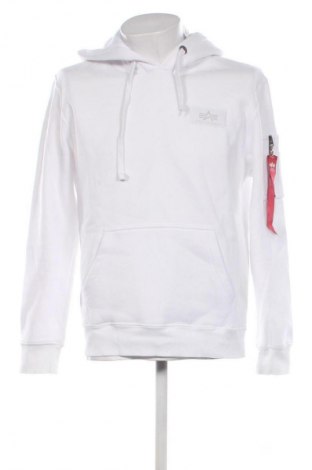 Hanorac de bărbați Alpha Industries, Mărime M, Culoare Alb, Preț 173,99 Lei