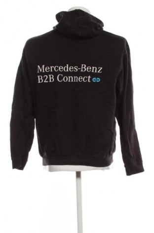 Мъжки суитшърт James & Nicholson, Размер L, Цвят Черен, Цена 27,99 лв.