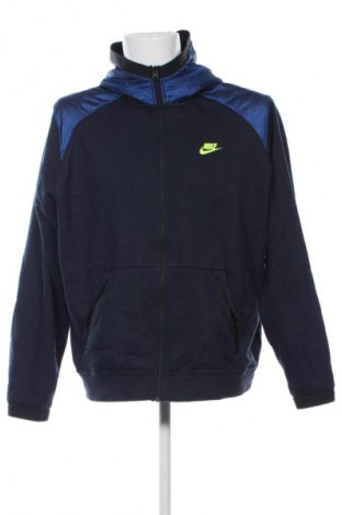 Мъжки суитшърт Nike, Размер XXL, Цвят Син, Цена 69,99 лв.