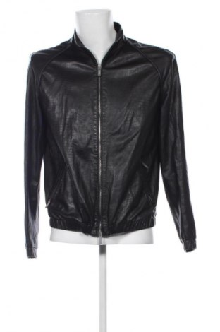 Férfi bőrdzseki Armani Collezioni, Méret L, Szín Fekete, Ár 116 924 Ft