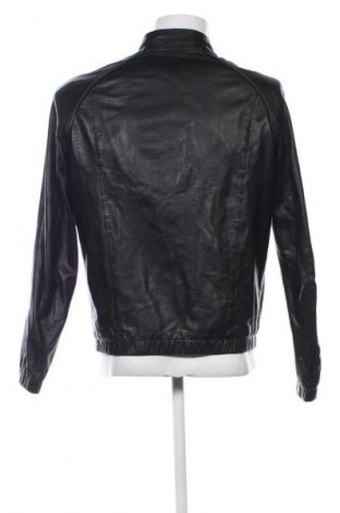 Férfi bőrdzseki Armani Collezioni, Méret L, Szín Fekete, Ár 116 924 Ft