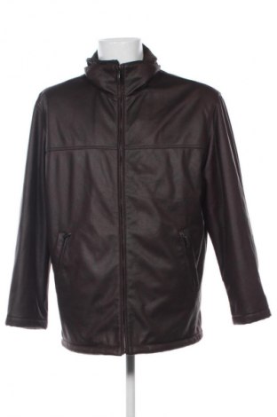 Мъжко кожено яке Biaggini, Размер L, Цвят Кафяв, Цена 48,98 лв.