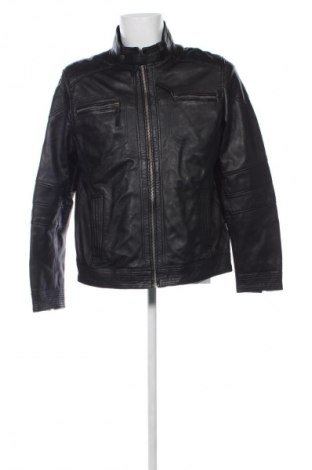 Ανδρικό δερμάτινο μπουφάν Bruno Banani, Μέγεθος XL, Χρώμα Μαύρο, Τιμή 95,94 €