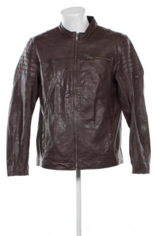Męska skórzana kurtka Bruno Banani, Rozmiar XXL, Kolor Brązowy, Cena 639,99 zł