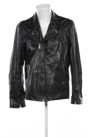 Férfi bőrdzseki Edc By Esprit, Méret XL, Szín Fekete, Ár 31 589 Ft