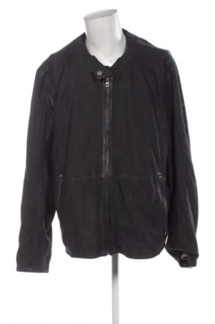 Мъжко кожено яке Gipsy By Mauritius, Размер 5XL, Цвят Сив, Цена 226,20 лв.