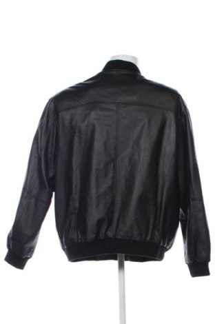 Мъжко кожено яке Henry Morell, Размер XXL, Цвят Черен, Цена 79,16 лв.