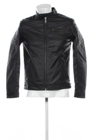 Pánska kožená bunda  Jack & Jones, Veľkosť M, Farba Čierna, Cena  90,95 €