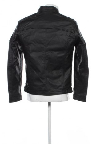 Pánska kožená bunda  Jack & Jones, Veľkosť M, Farba Čierna, Cena  90,95 €