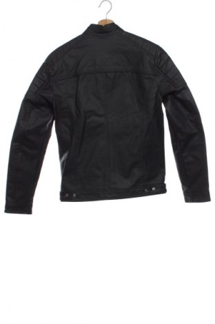Geacă de piele pentru bărbati Jack & Jones, Mărime XS, Culoare Negru, Preț 472,99 Lei